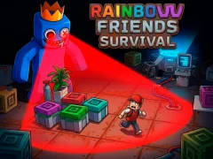 Peli Rainbow Friends Survival verkossa