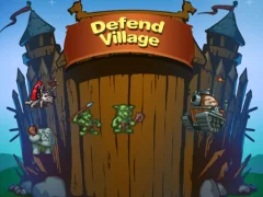 Peli Defend Village verkossa
