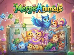 Peli Merge Animals verkossa