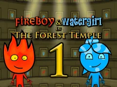 Peli Fireboy & Watergirl In The Forest Temple verkossa