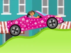Peli Dora Car Racing verkossa