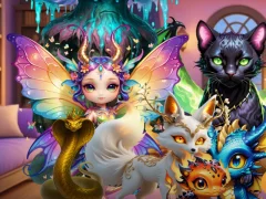 Peli Mysterious Familiars Enchanted Bestiary verkossa