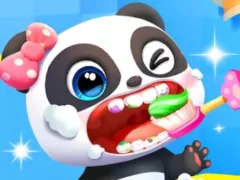Peli Jigsaw Puzzle: Baby Panda Teeth Health verkossa