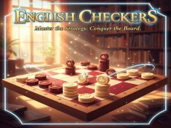 Peli English Checkers verkossa