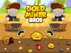 Peli Gold Miner Bros verkossa
