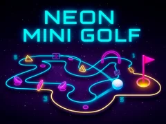 Peli Neon Mini Golf verkossa