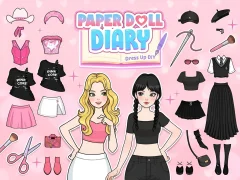 Peli Paper Doll Diary: Dress Up DIY verkossa