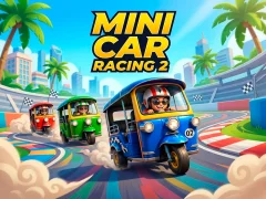 Peli Mini Car Racing 2 verkossa