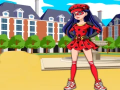 Peli Miraculous Ladybug Dress Up verkossa