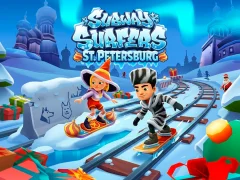 Peli Subway Surfers St. Petersburg verkossa