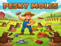 Peli Pesky Moles verkossa