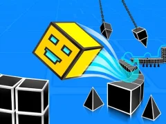 Peli Geometry Rush 4D verkossa