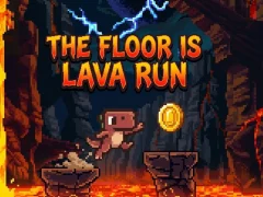 Peli The Floor is Lava Run verkossa