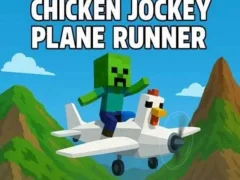 Peli Chicken Jockey Plane Runner verkossa