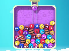 Peli Bubble Merge 2048 verkossa