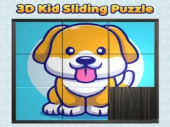 Peli 3D Kid Sliding Puzzle verkossa