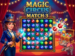 Peli Magic Circus Match 3 verkossa