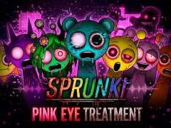Peli Sprunki: Pink Eye Treatment verkossa