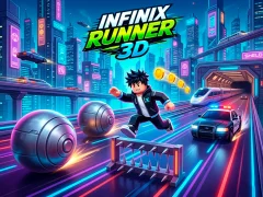 Peli Infinix Runner 3D verkossa