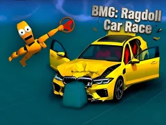 Peli BMG: Ragdoll Car Race verkossa
