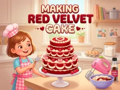 Peli Making Red Velvet Cake verkossa