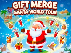 Peli Gift Merge Santa World Tour verkossa