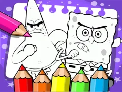 Peli Sponge Bob Coloring Book verkossa