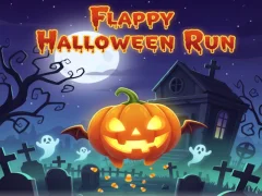 Peli Flappy Halloween Run verkossa