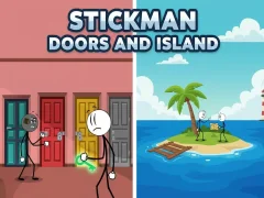 Peli Stickman Doors and Island verkossa