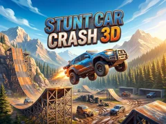 Peli Stunt Car Crash 3D verkossa
