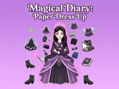 Peli Magical Diary: Paper Dress Up verkossa