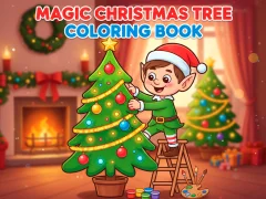 Peli Magic Christmas Tree Coloring Book verkossa