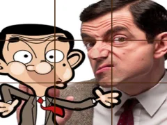Peli Mr Bean Tile Puzzle verkossa