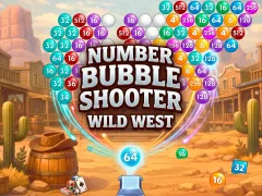Peli Number Bubble Shooter Wild West verkossa