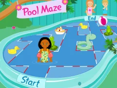 Peli Kelly Club: Pool Maze verkossa