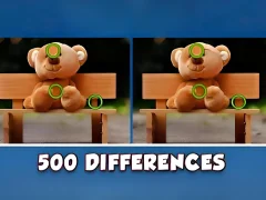 Peli Find 500 Differences verkossa