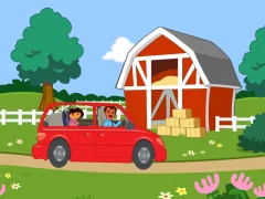 Peli Dora The explorer Dora's Ride-Along Animal Photo Adventure verkossa