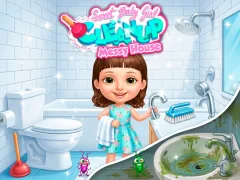 Peli Sweet Baby Girl Cleanup Messy House verkossa