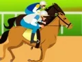 Peli Horse racing typing verkossa