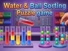 Peli Water & Ball Sorting Puzzle game verkossa