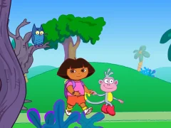 Peli Dora the Explorer: Spooky Forest verkossa