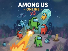 Peli Among Us Online v3 verkossa