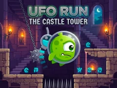 Peli Ufo Run The castle tower verkossa