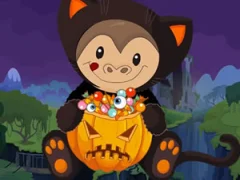 Peli Halloween Monkey Jumper verkossa