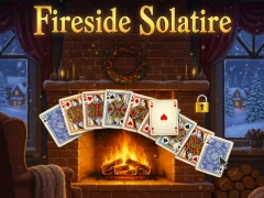 Peli Fireside Solitaire verkossa