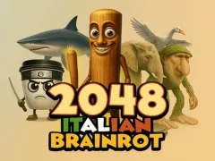 Peli 2048 Italian Brainrot verkossa