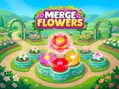 Peli Merge Flowers verkossa