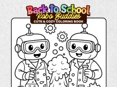 Peli Back to School: Robot Coloring Book verkossa