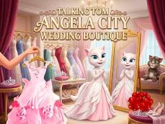 Peli Talking Tom Angela City Wedding Boutique verkossa