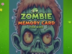 Peli Zombie Memory Card For Kids verkossa
